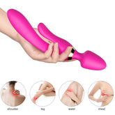 ARMONY - FUCHSIA RABBIT MASSAGER & VIBRATOR